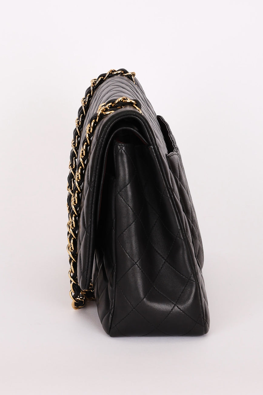 Chanel Jumbo Classic Double Flap Black Lambskin GHW