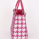 Christian Dior Medium Lady Multicolor Woven