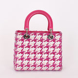 Christian Dior Medium Lady Multicolor Woven