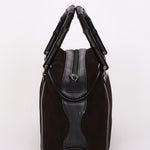 Gucci Bamboo Top Handle Bag Suede