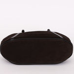 Gucci Bamboo Top Handle Bag Suede