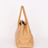 Chanel Cerf Executive Tote Beige RHW
