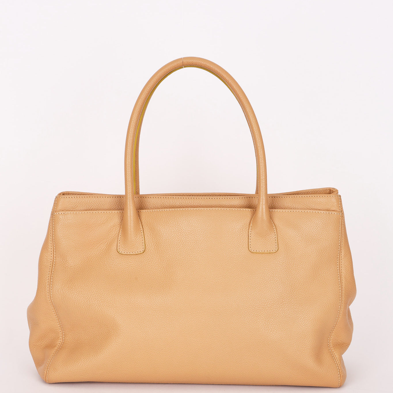 Chanel Cerf Executive Tote Beige RHW