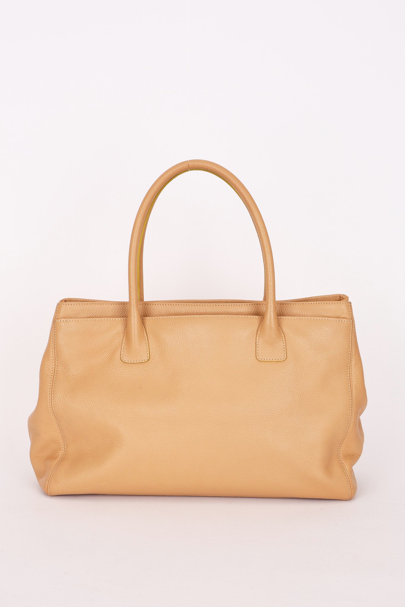 Chanel Cerf Executive Tote Beige RHW