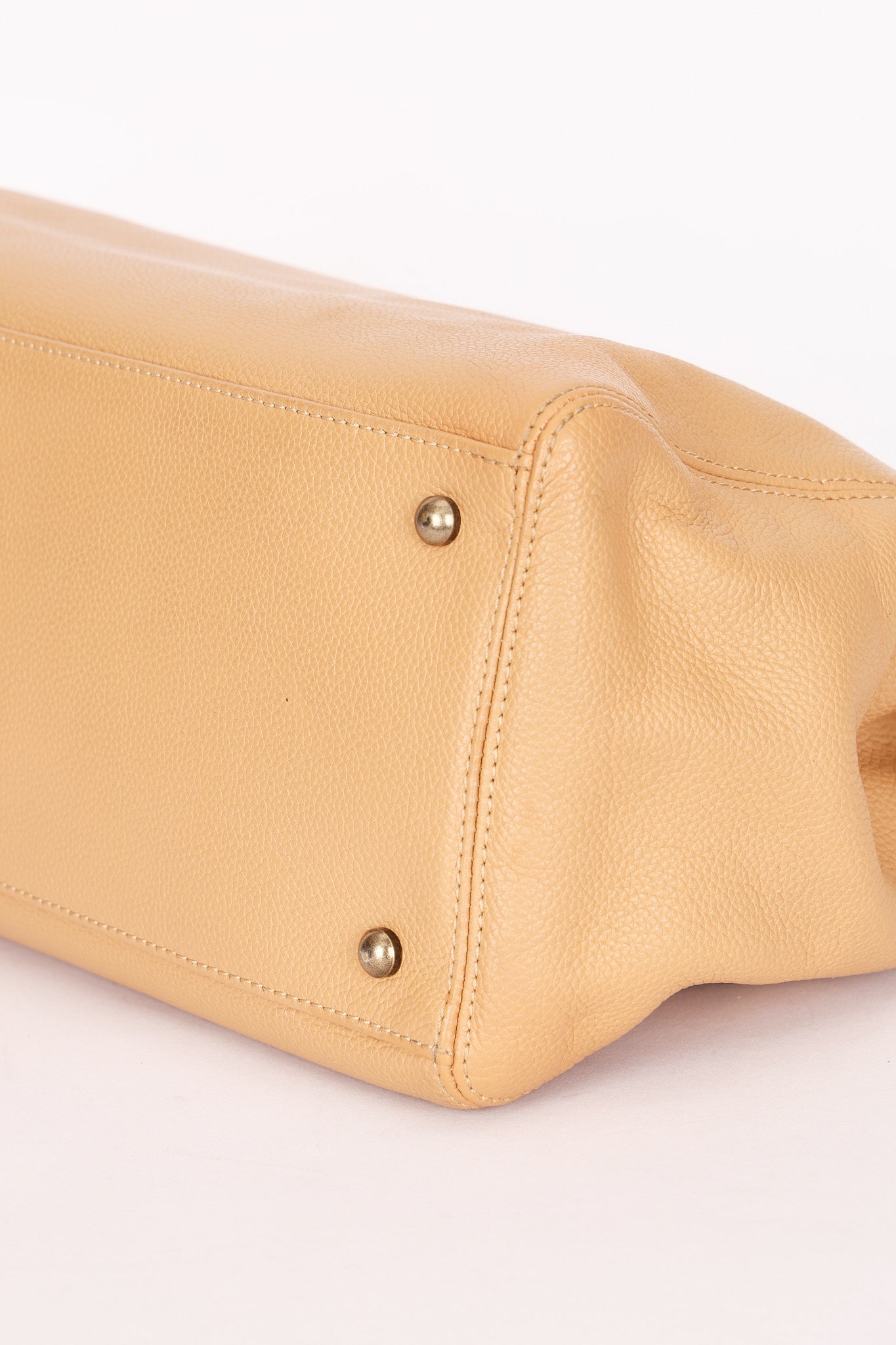 Chanel Cerf Executive Tote Beige RHW