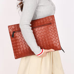 Bottega Veneta Intrecciato Portfolio Clutch