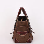 Celine Croc Embossed Boogie Bag