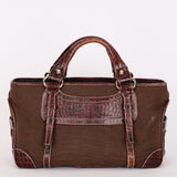 Celine Croc Embossed Boogie Bag
