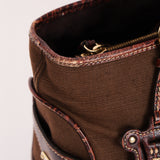 Celine Croc Embossed Boogie Bag
