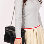 Chanel Mademoiselle Camera Bag Black Lambskin SHW