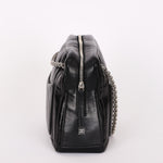 Chanel Mademoiselle Camera Bag Black Lambskin SHW