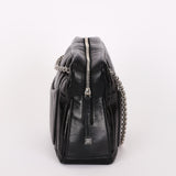 Chanel Mademoiselle Camera Bag Black Lambskin SHW
