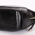 Chanel Mademoiselle Camera Bag Black Lambskin SHW