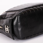 Chanel Mademoiselle Camera Bag Black Lambskin SHW