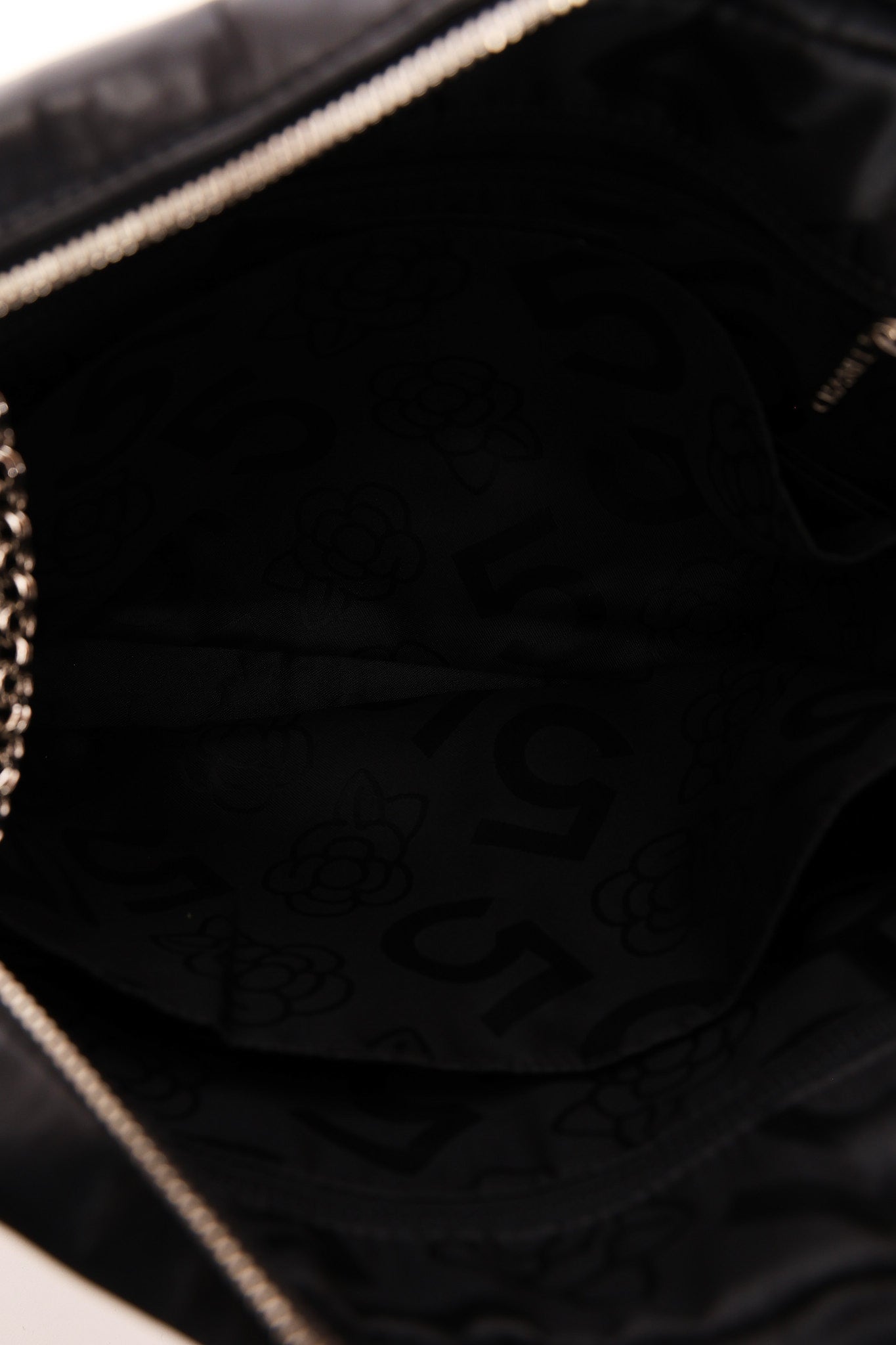 Chanel Mademoiselle Camera Bag Black Lambskin SHW