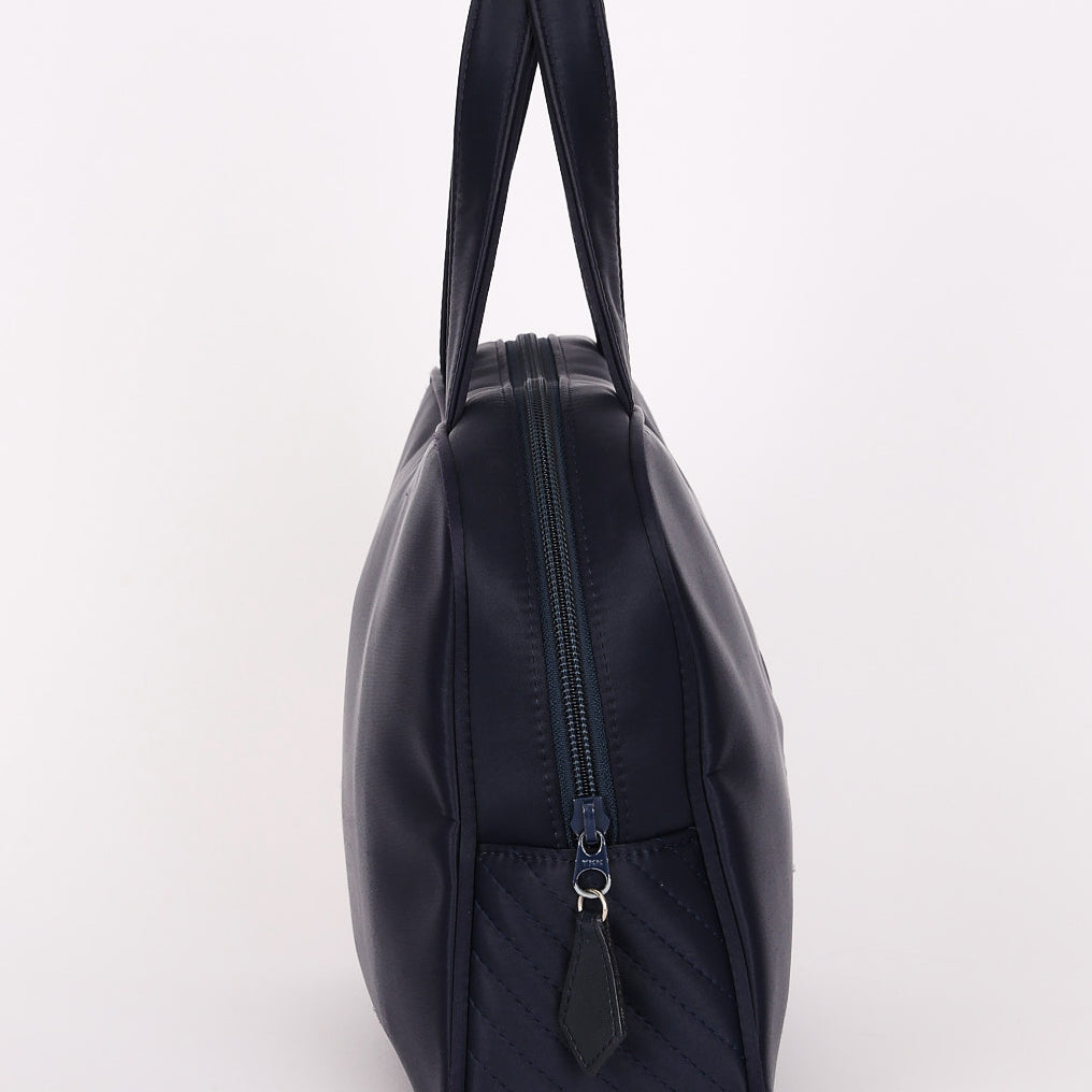 Saint Laurent Top Handle Bag Blue Nylon