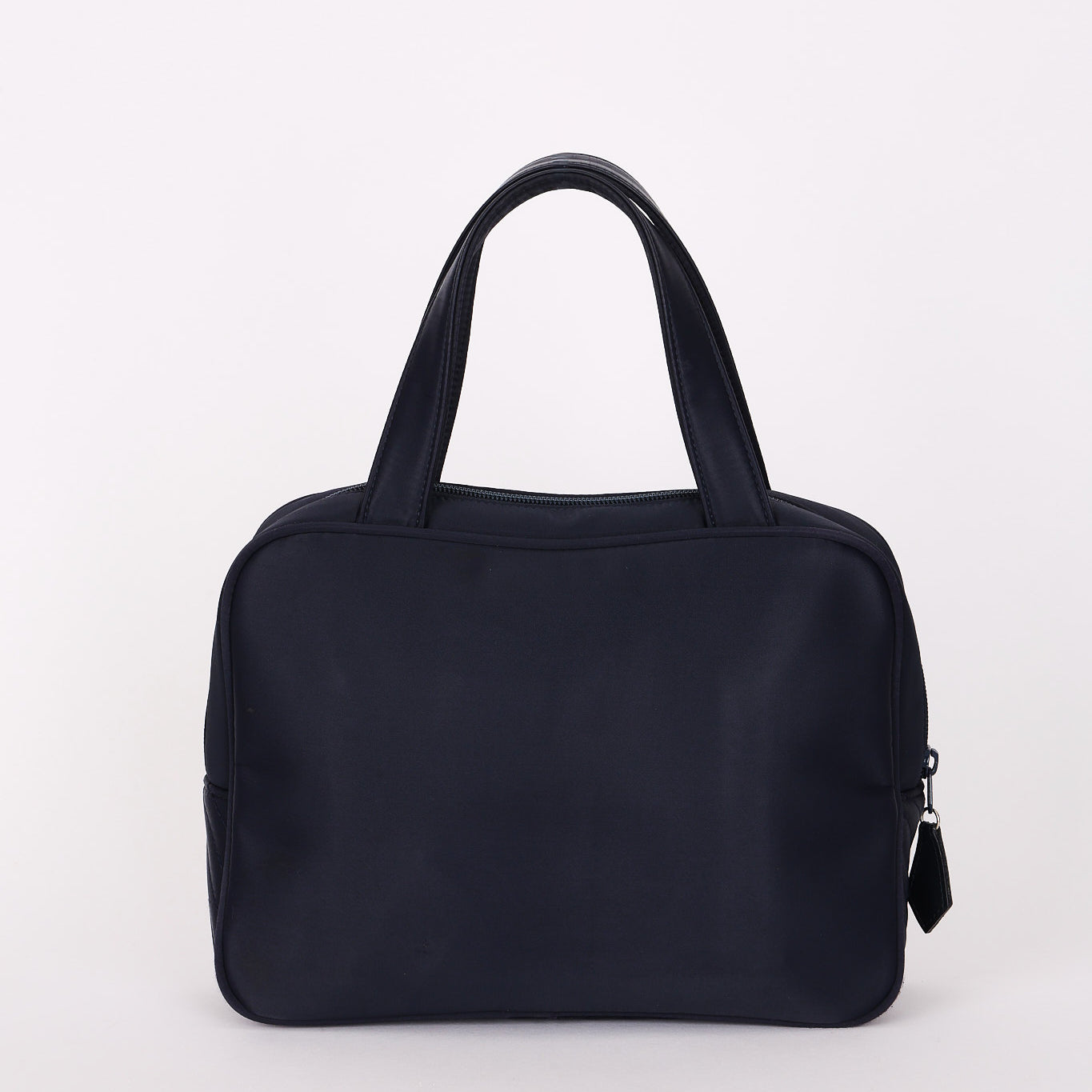 Saint Laurent Top Handle Bag Blue Nylon