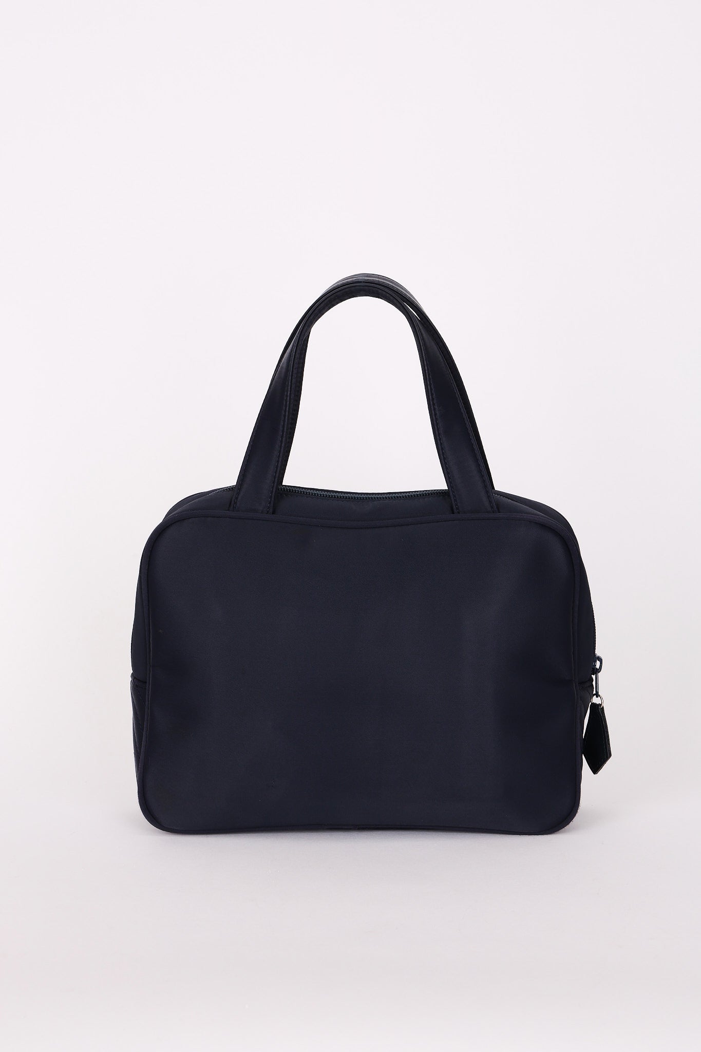 Saint Laurent Top Handle Bag Blue Nylon
