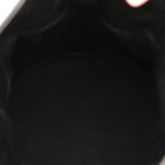 Chanel Buckle Bucket Bag Black Lambskin 24K GP