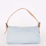 Fendi Zucchino Mamma Baguette Light Blue
