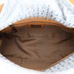 Fendi Zucchino Mamma Baguette Light Blue