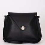 Hermès Christine Shoulder Bag Noir Fjord 1998 PHW