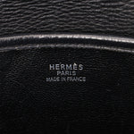Hermès Christine Shoulder Bag Noir Fjord 1998 PHW