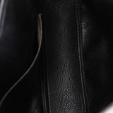 Hermès Christine Shoulder Bag Noir Fjord 1998 PHW