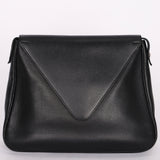 Hermès Christine Shoulder Bag Noir Fjord 1998 PHW