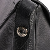 Hermès Christine Shoulder Bag Noir Fjord 1998 PHW