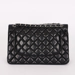 Chanel Jumbo Classic Double Flap Black Lambskin SHW