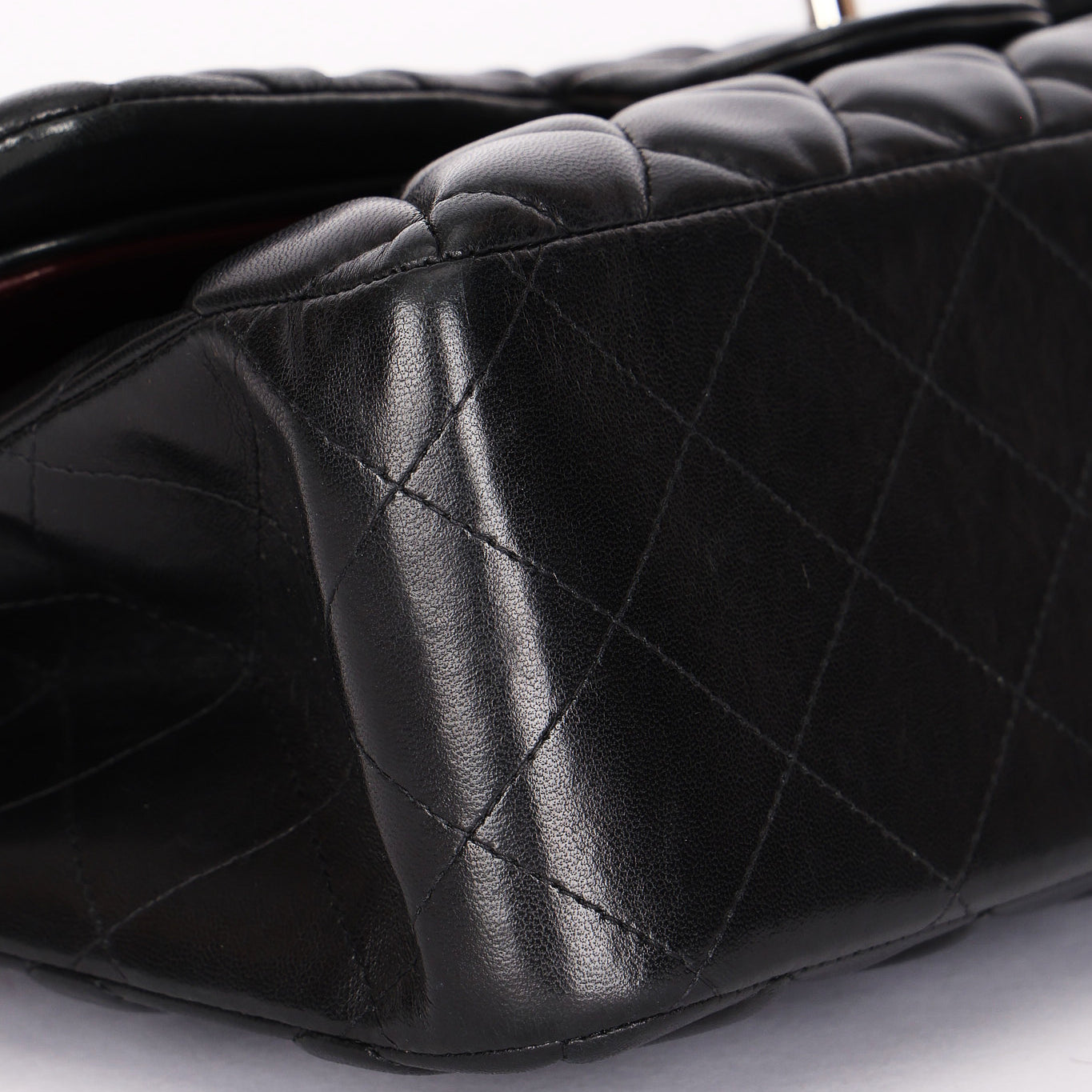 Chanel Jumbo Classic Double Flap Black Lambskin SHW