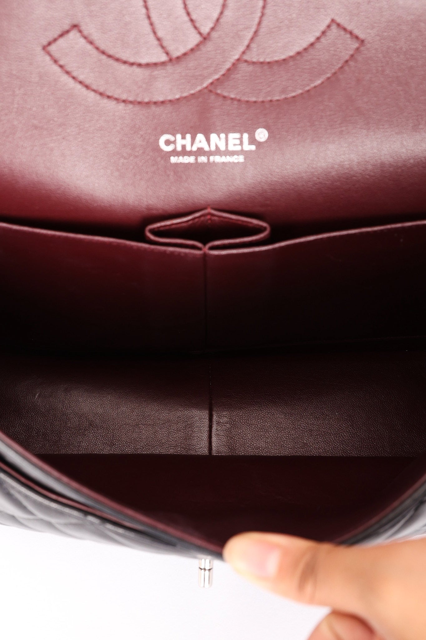 Chanel Jumbo Classic Double Flap Black Lambskin SHW