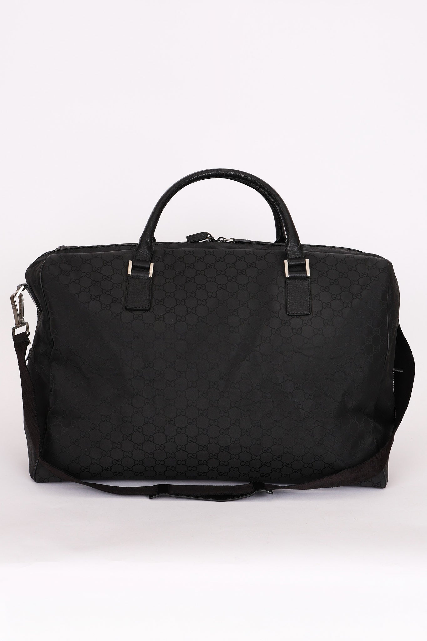 Gucci Monogram Nylon Duffle Bag