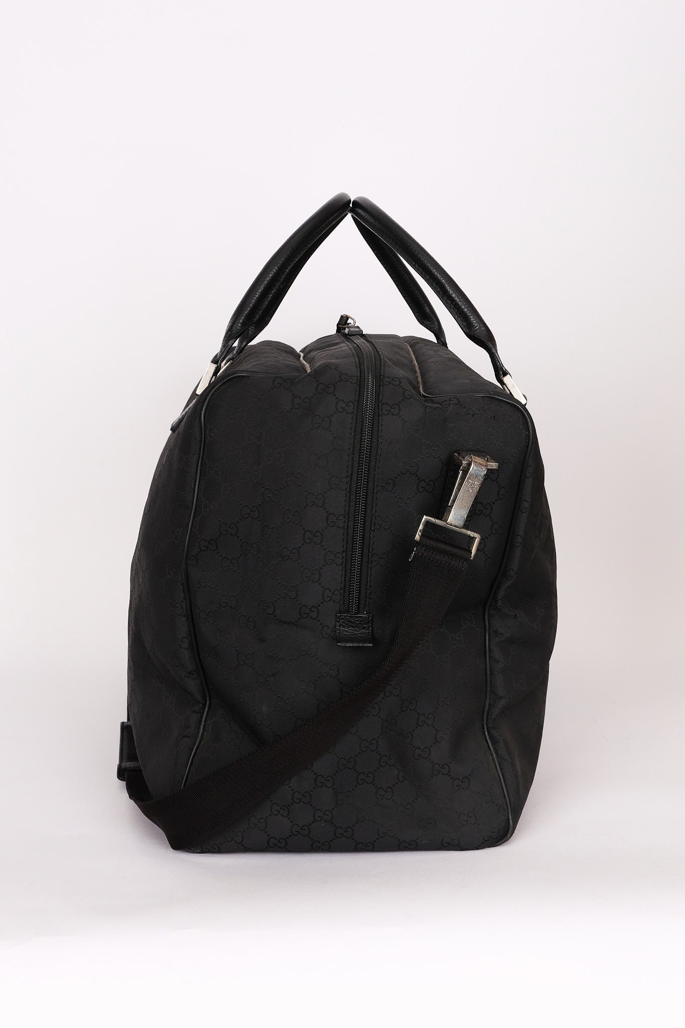 Gucci Monogram Nylon Duffle Bag