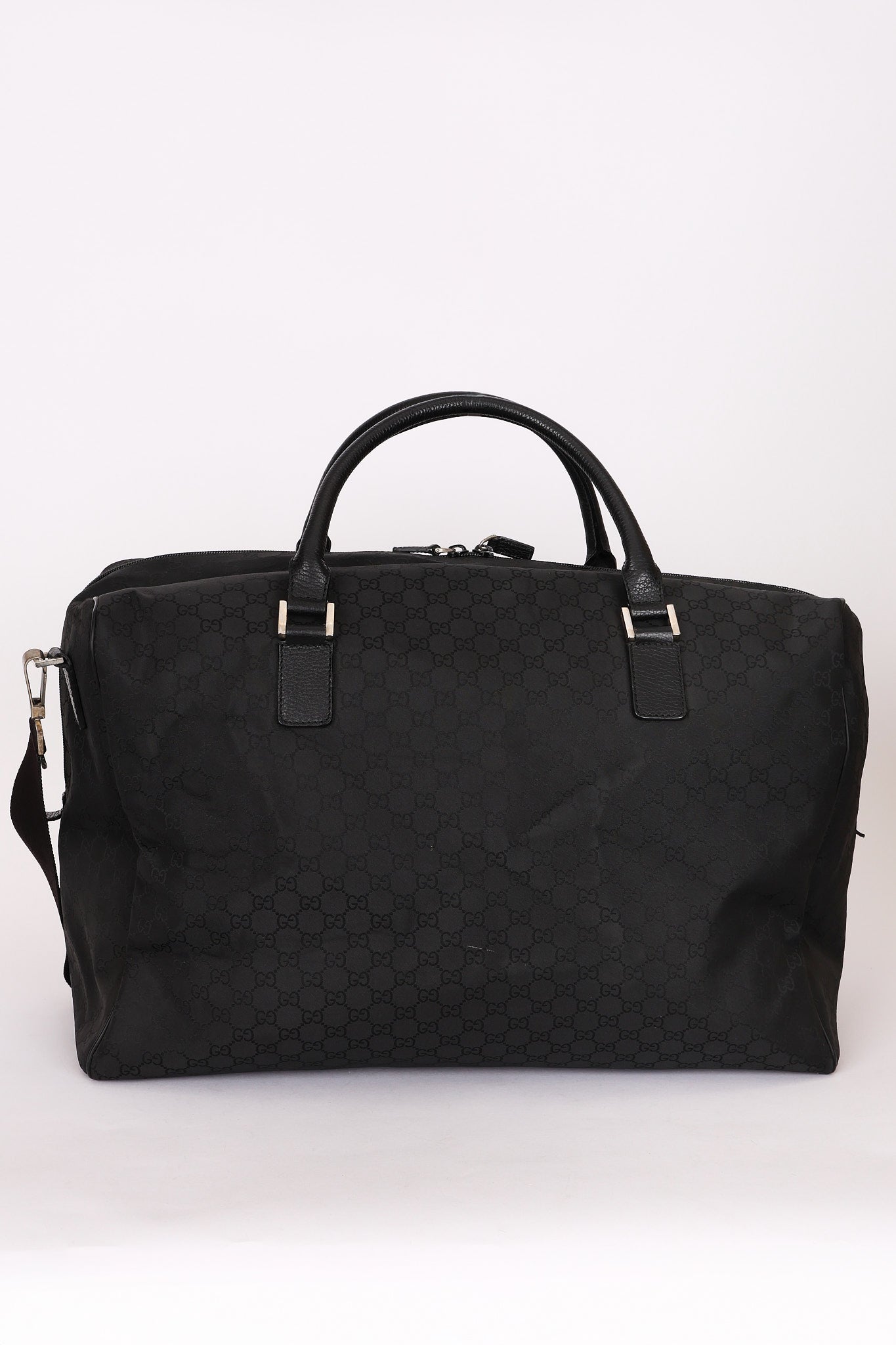 Gucci Monogram Nylon Duffle Bag