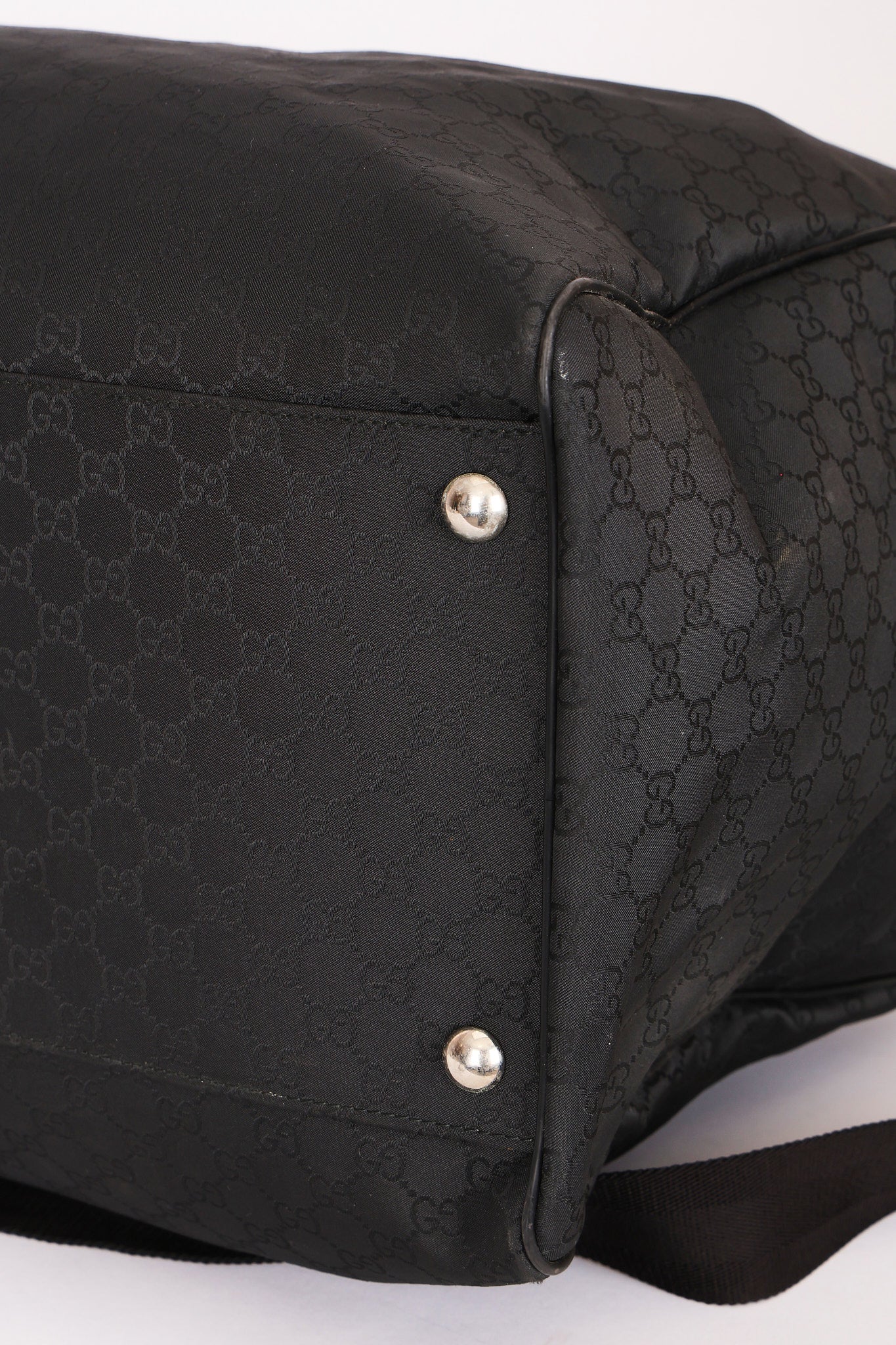 Gucci Monogram Nylon Duffle Bag