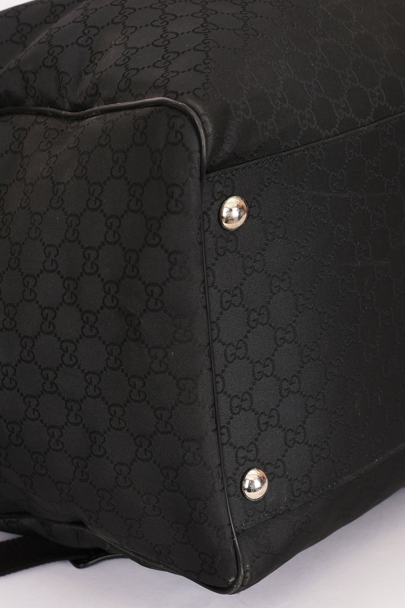 Gucci Monogram Nylon Duffle Bag