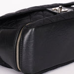 Chanel Expandable Ligne Flap Black Nylon SHW