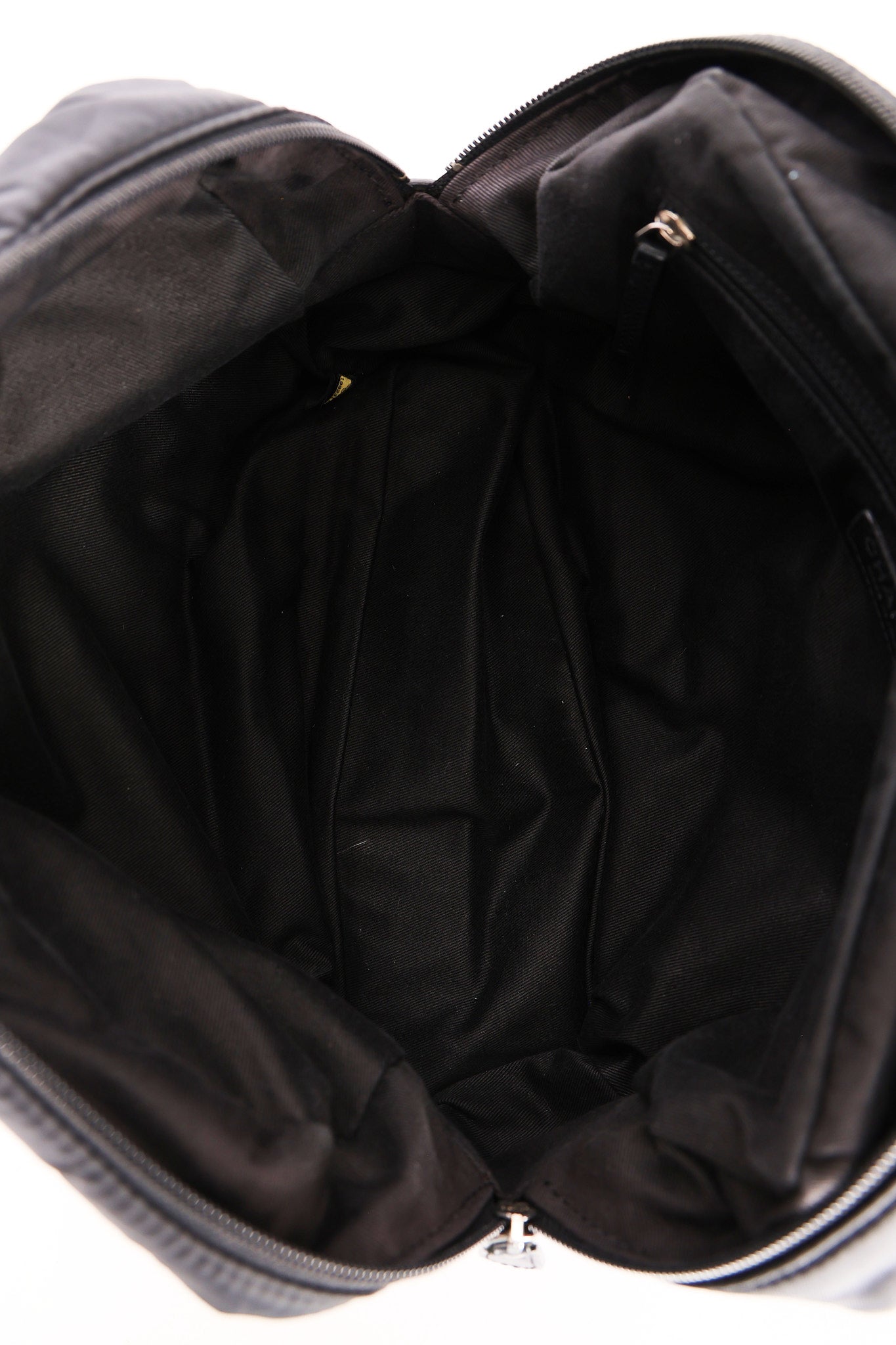 Chanel Expandable Ligne Flap Black Nylon 2007 SHW