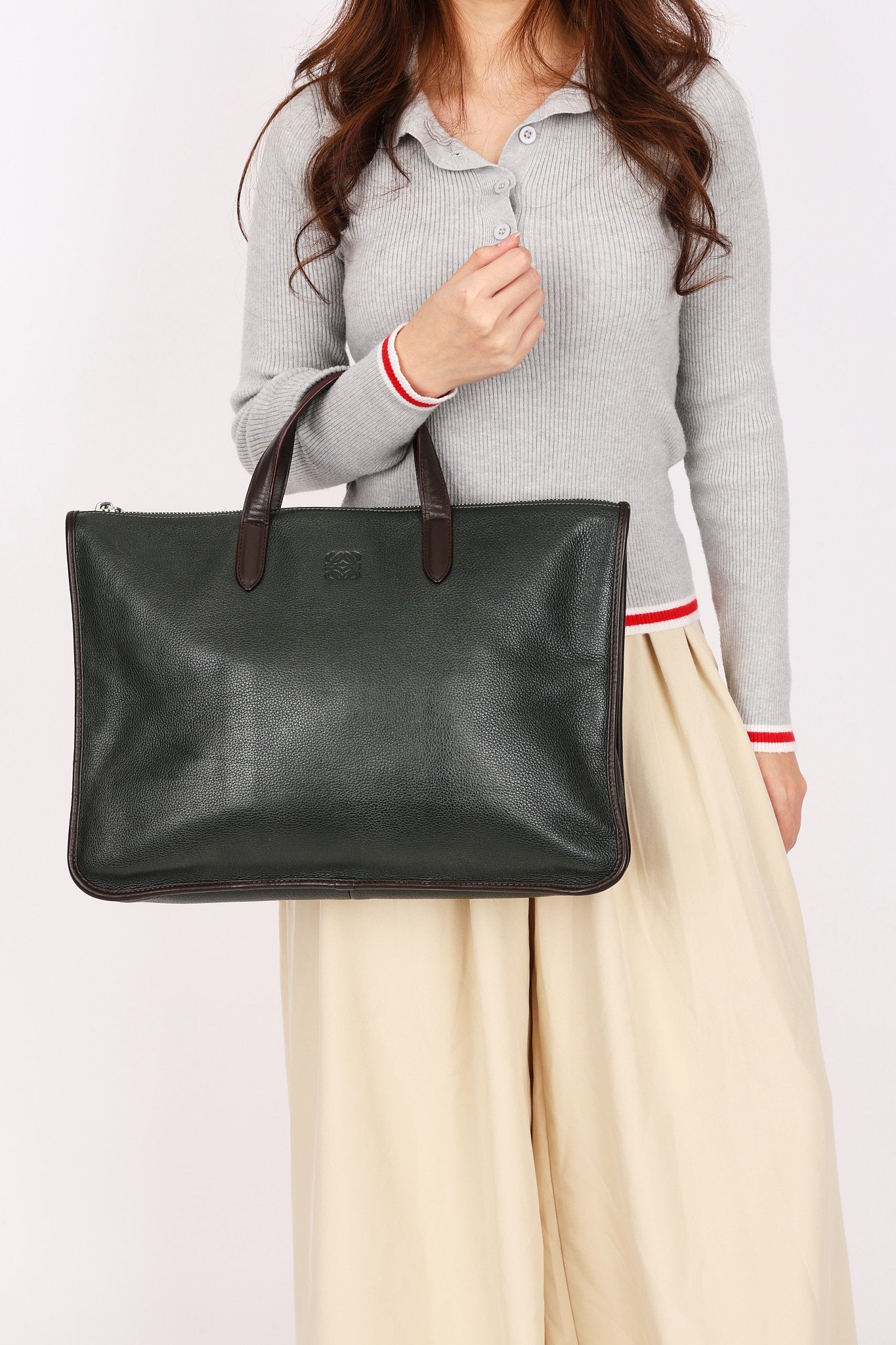 Loewe Toledo Top Handle Briefcase