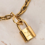 Louis Vuitton Monogram Gold Monogram Lock & Key x 10