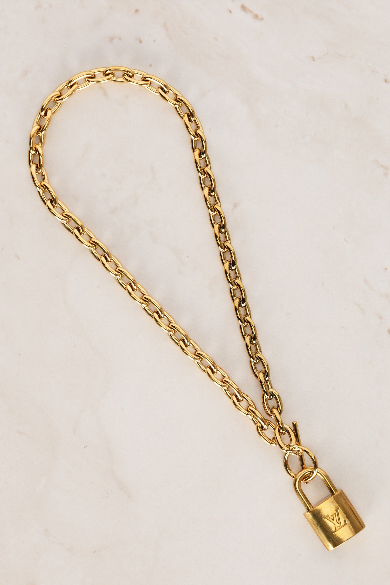 Louis Vuitton Monogram Gold Monogram Lock & Key x 10