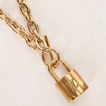 Louis Vuitton Monogram Gold Monogram Lock & Key x 10