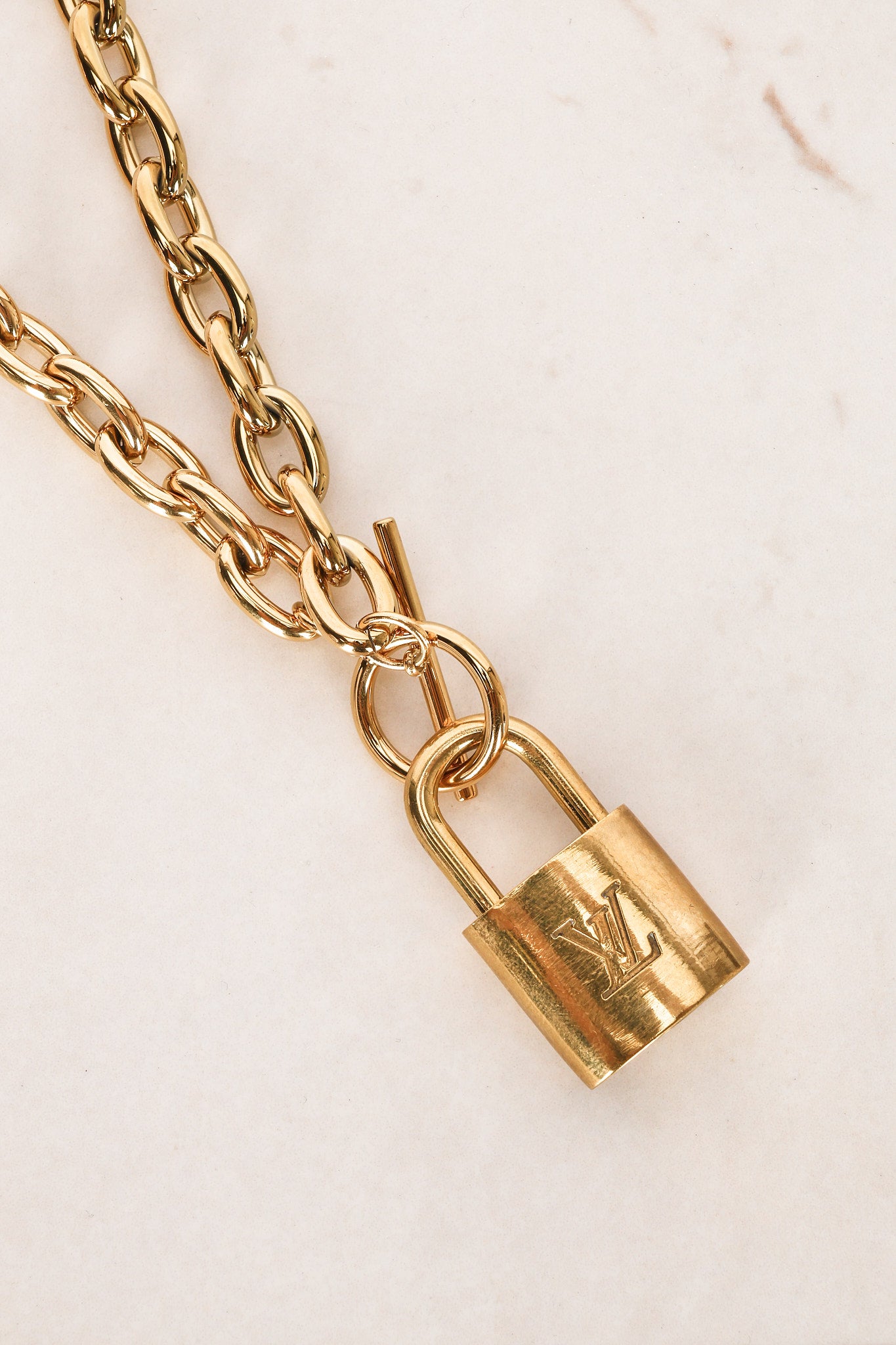 Louis Vuitton Monogram Gold Monogram Lock & Key x 10