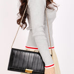 Saint Laurent Clutch Eel Skin