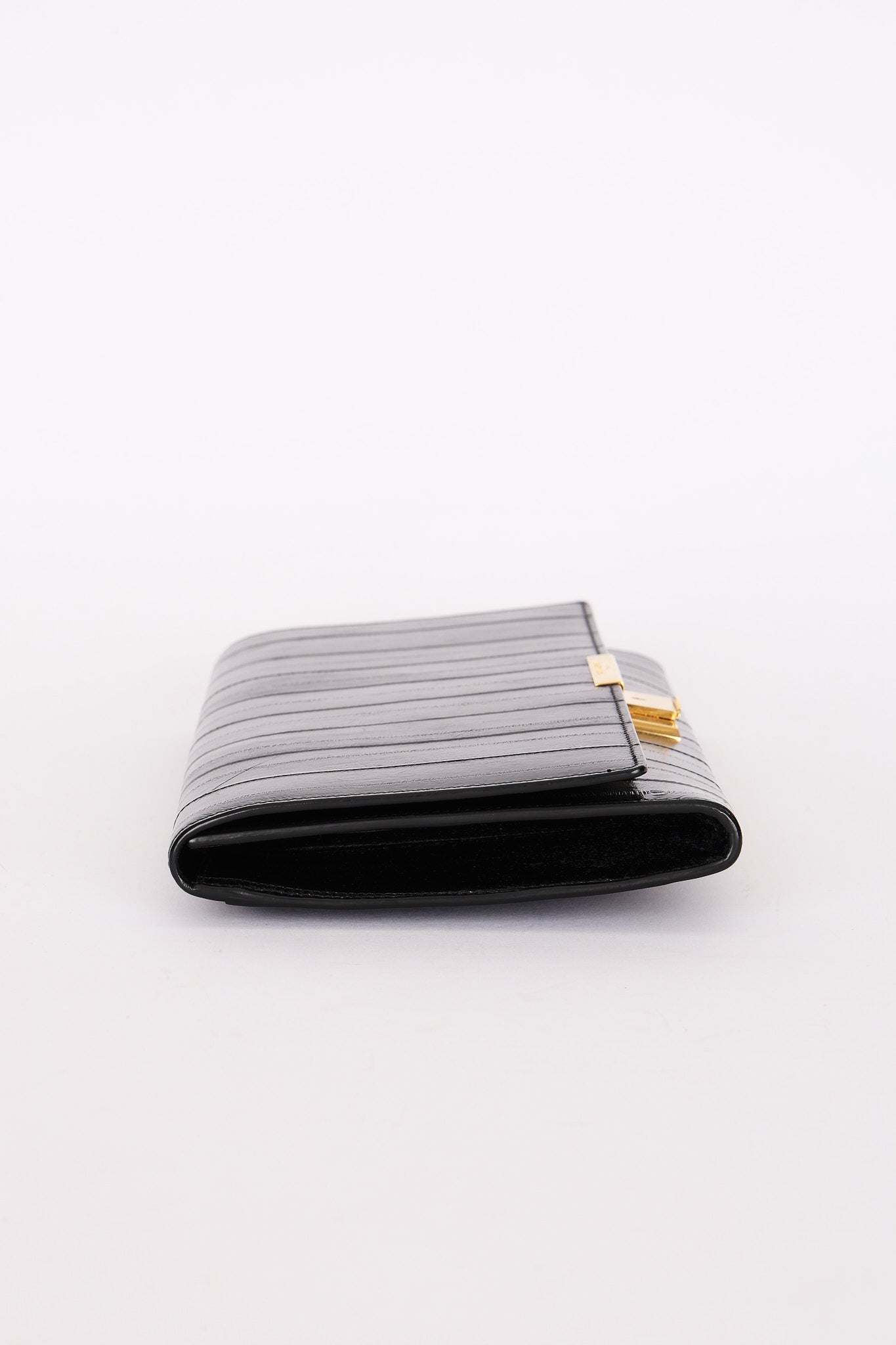 Saint Laurent Clutch Eel Skin
