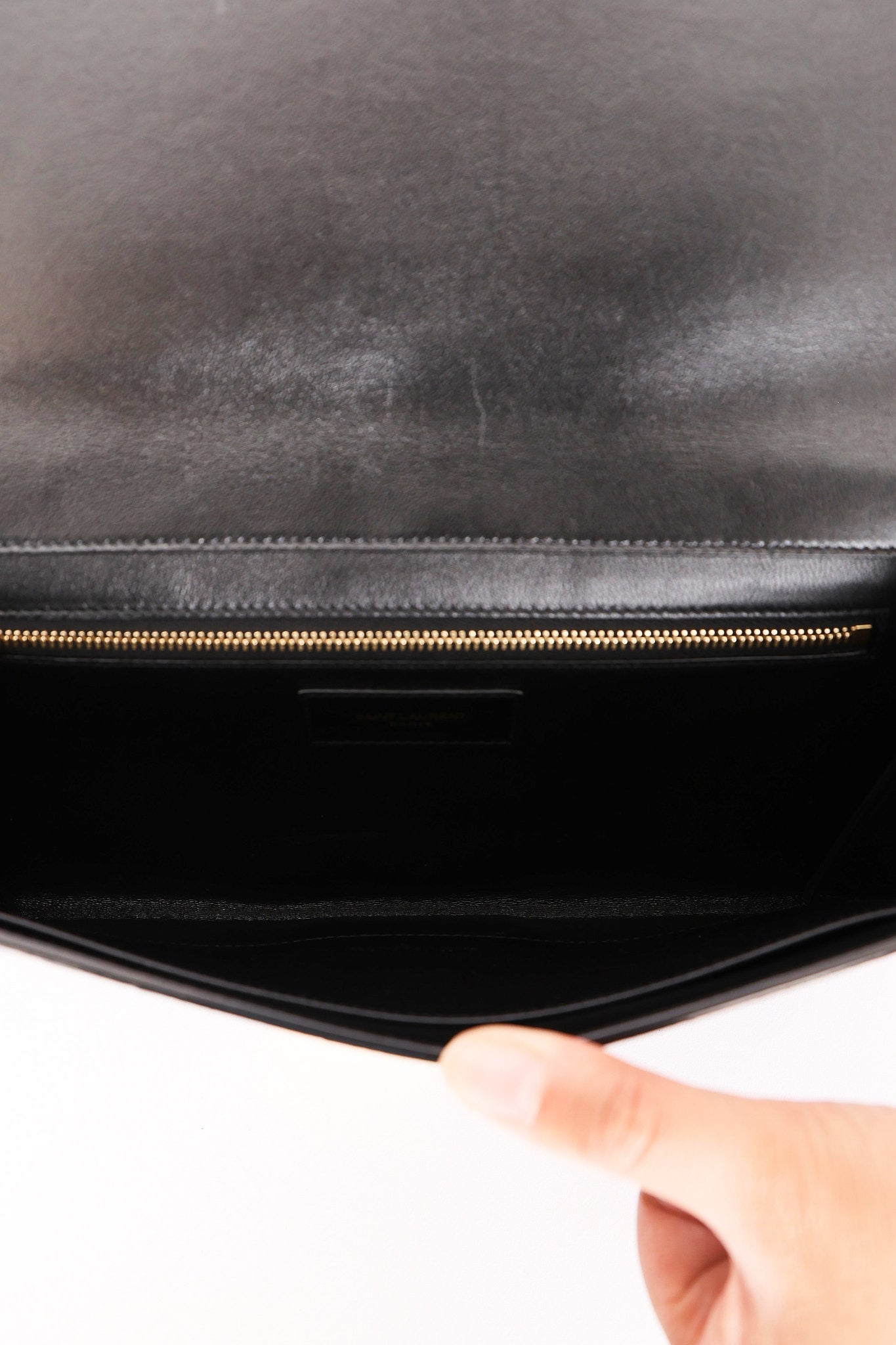 Saint Laurent Clutch Eel Skin