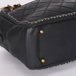 Chanel Whipstitch Camera Bag Gray Calfskin 2015 RHW