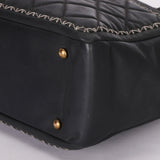 Chanel Whipstitch Camera Bag Gray Calfskin 2015 RHW